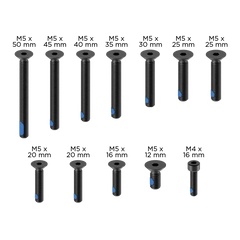 Replacement - PRO Screw Set Black